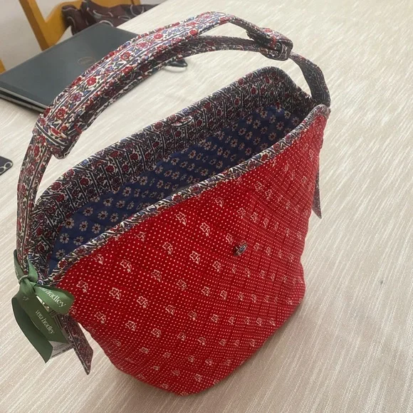 Vera Bradley Premium Cotton Astoria Shoulder Bag - Picture 11 of 14